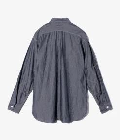 Work Shirt - Indigo Cotton Chambray