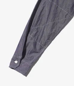 Work Shirt - Indigo Cotton Chambray
