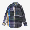 Work Shirt - Navy/Yellow/Green Dobby Jq.
