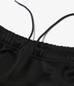 Zipped Sweat Pant - Black - Bright Jersey