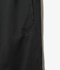 Zipped Sweat Pant - Black - Bright Jersey