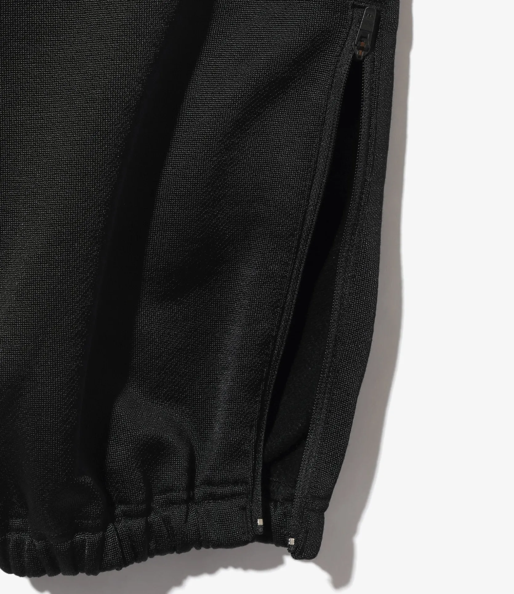 Zipped Sweat Pant - Black - Bright Jersey