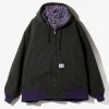 Zipped Work Hoody - Black - 11oz Cotton Oxford