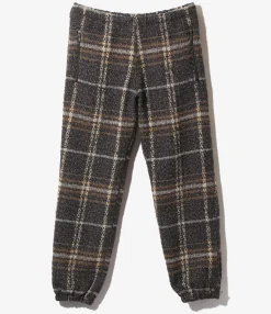 Zipped W.U. Pant - Navy/Brown/Mocha - W/PE/PC/AP/N Plaid Tweed