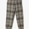 Zipped W.U. Pant - Sax/Brown/Grey - W/PE/PC/AP/N Plaid Tweed