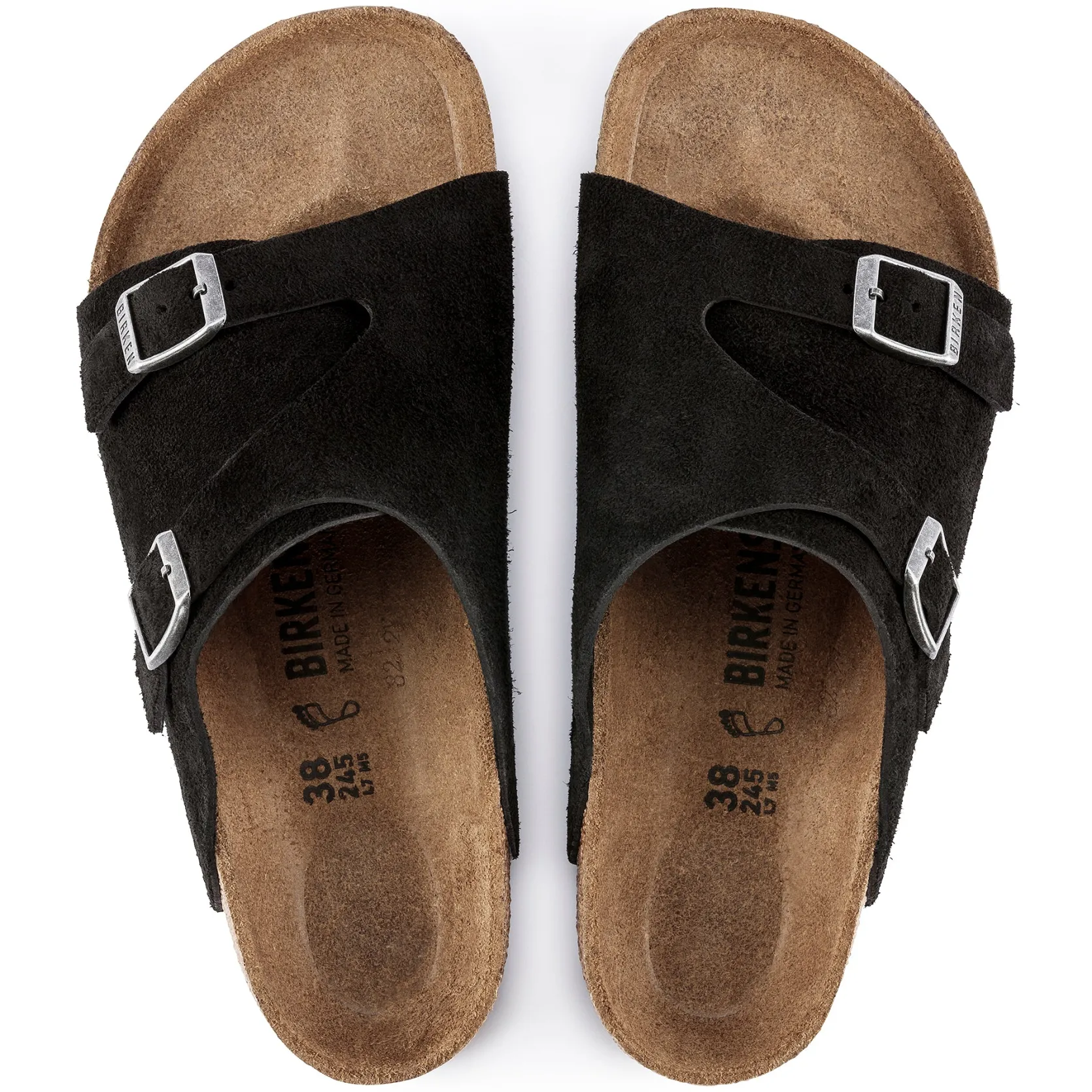 Zurich - Black Suede