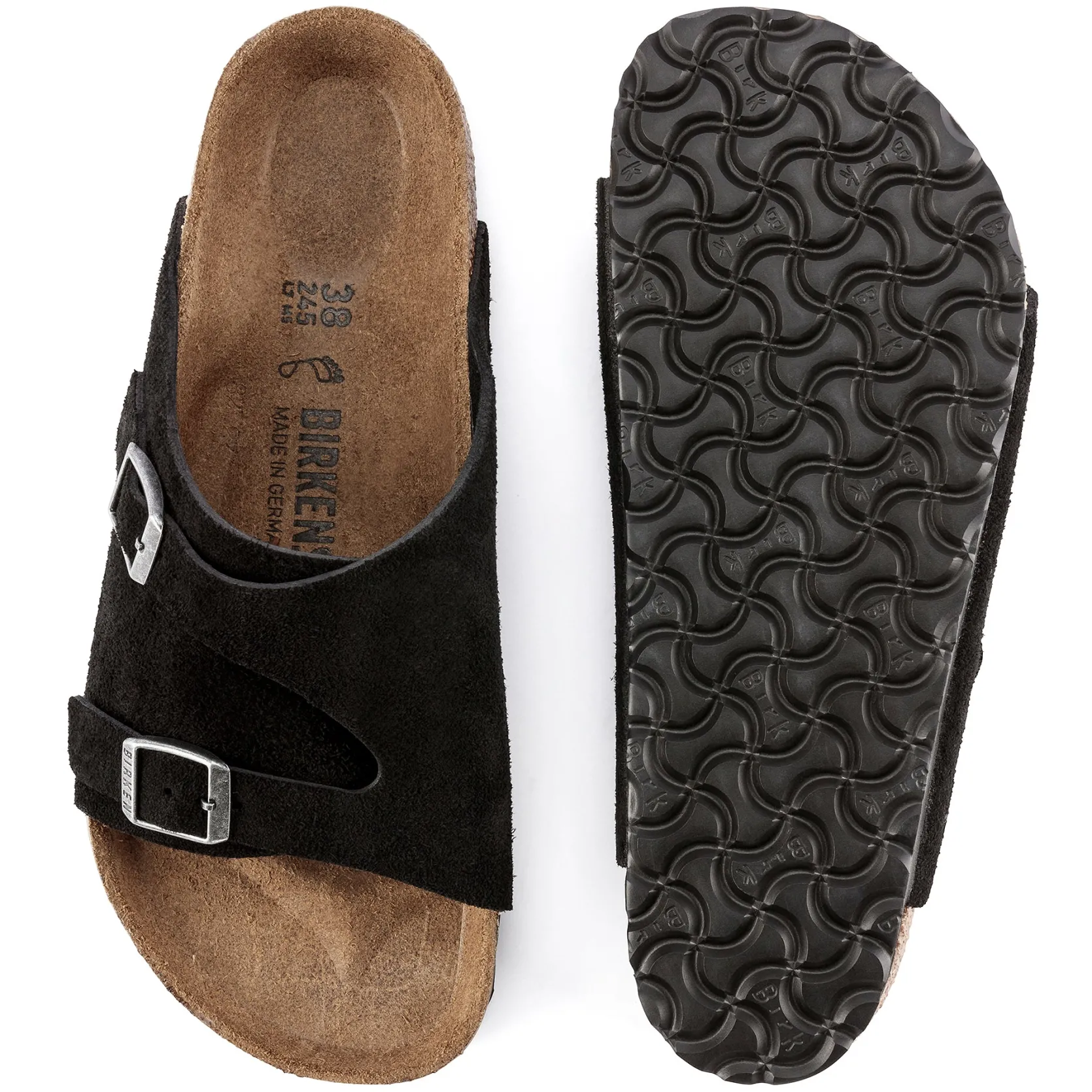 Zurich - Black Suede