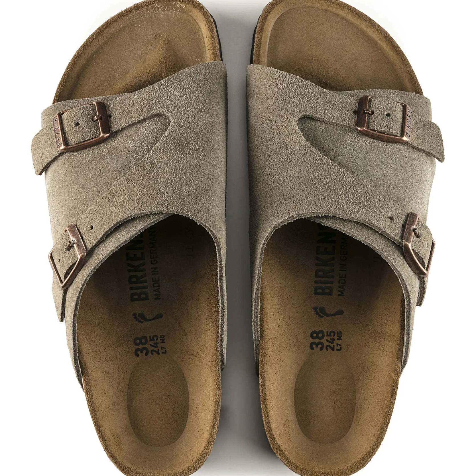 Zurich - Taupe Suede