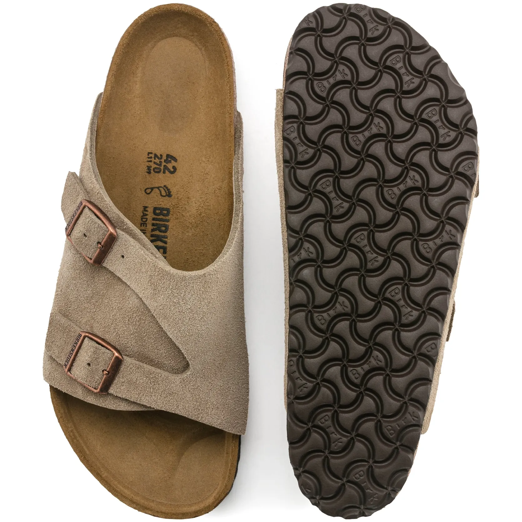 Zurich - Taupe Suede